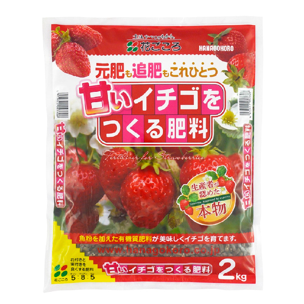 花ごころ 甘いイチゴをつくる肥料