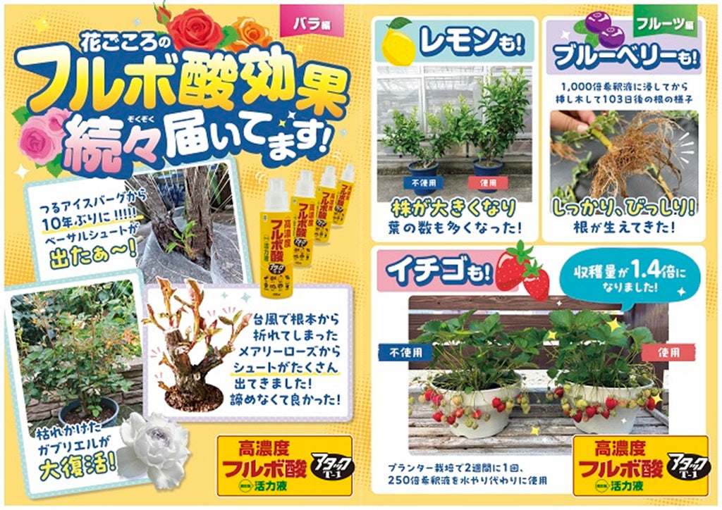 高濃度フルボ酸活力液 アタックT-1